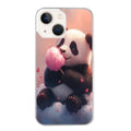 Coque taperso pour Iphone 14 et PRO PLUS PRO MAX avec motif panda bonbon protection antichoc personnalisée