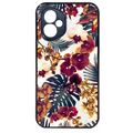 Coque noire taperso pour Honor 400 et Lite Pro Smart avec motif jungle couleurs d'automne protection antichoc personnalisée