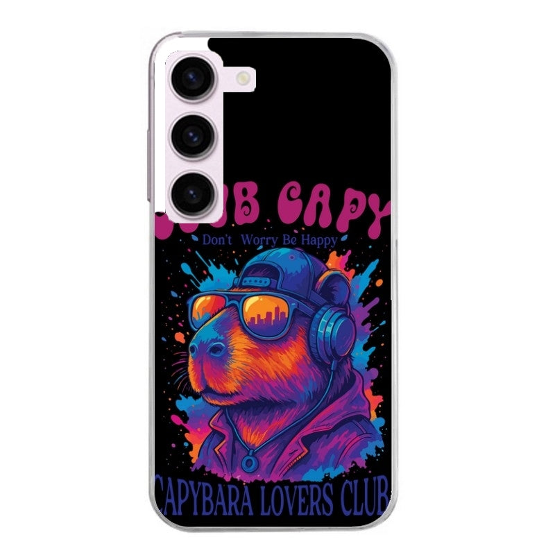 Coque taperso pour Galaxy A13 4G et 5G A23 A53 avec motif capybara club protection antichoc personnalisée