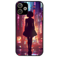 Coque noire taperso pour OPPO A5 PRO 4G et 5G avec motif new york anime protection antichoc personnalisée
