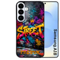 Coque pour Galaxy A08 A18 A28 A38 A58 personnalisée street tag graffiti