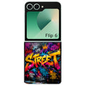 Coque pour Z FLIP 6 7 8 personnalisée street tag graffiti