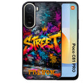 Coque pour POCO C81 PRO personnalisée street tag graffiti