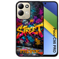 Coque pour POCO C95 PRO personnalisée street tag graffiti