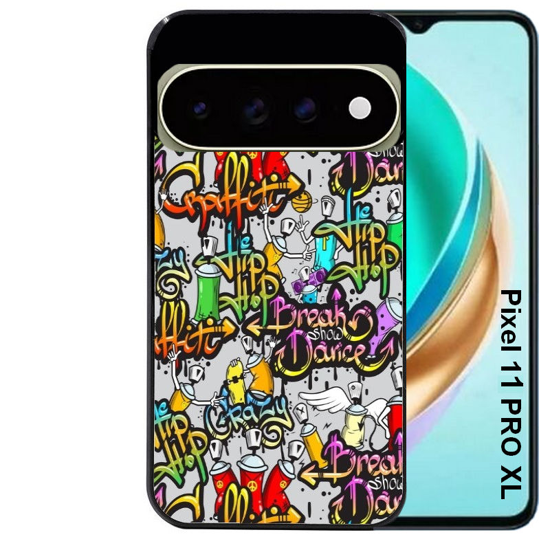 Coque pour Pixel 10 / 11 / PRO / XL tag graffiti