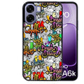 Coque pour Oppo A6 A6 A6K tag graffiti