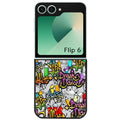 Coque pour Z FLIP 6 7 8 tag graffiti