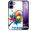 Coque pour Oppo A6 A6 A6K personnalisée tennis raquette