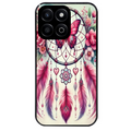Coque noire taperso pour Honor 70 LITE 90 et LITE avec motif dreamcatcher et papillon protection antichoc personnalisée