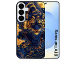 Coque pour Galaxy A08 A18 A28 A38 A58 tigre et fleur