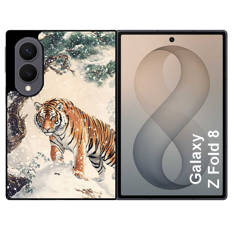 Coque pour Z FOLD 8 tigre bonzai