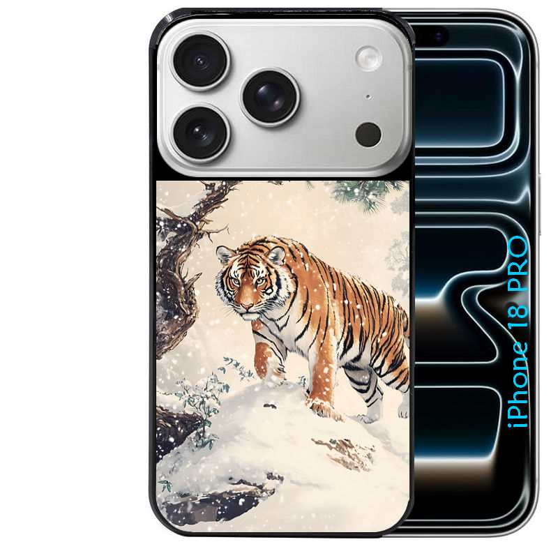 Coque pour Iphone 18 / PRO / PRO MAX / 18E tigre bonzai