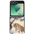 Coque pour Z FLIP 6 7 8 tigre bonzai