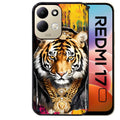 Coque pour Redmi 17 et 17C 4G 5G tigre style hip hop