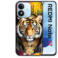 Coque pour Redmi Note 17 et PRO 4G 5G Max tigre style hip hop