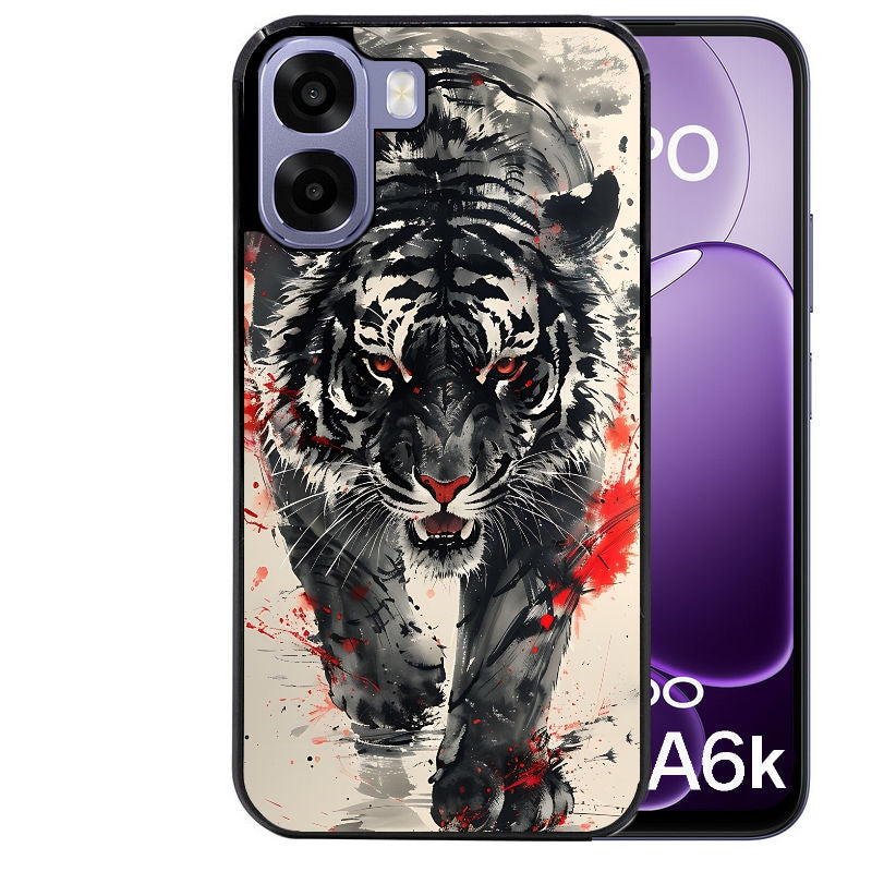 Coque pour Oppo A6 A6 A6K tigre japan