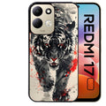 Coque pour Redmi 17 et 17C 4G 5G tigre japan