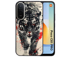 Coque pour POCO C81 PRO tigre japan