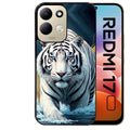 Coque pour Redmi 17 et 17C 4G 5G tigre polaire