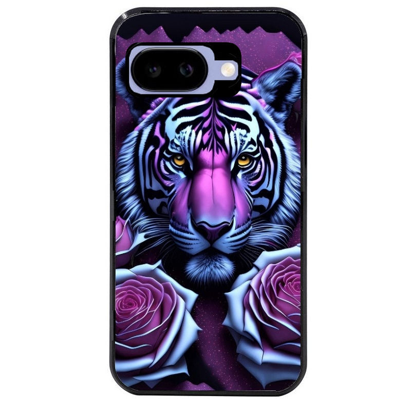 Coque pour Pixel 8A 9A 10A tigre UV