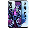 Coque pour Redmi Note 17 et PRO 4G 5G Max tigre UV