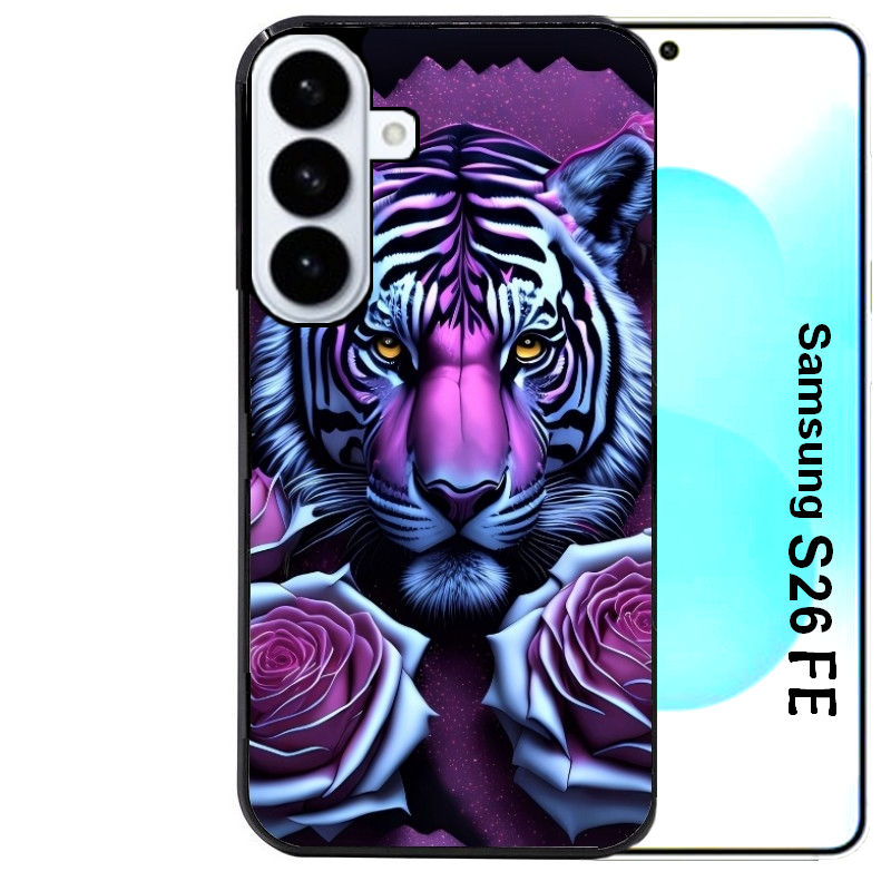 Coque pour Galaxy S26 et PLUS ULTRA FE tigre UV