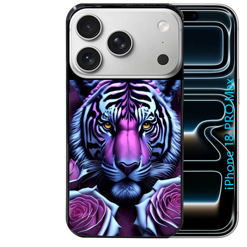 Coque pour Iphone 18 / PRO / PRO MAX / 18E tigre UV