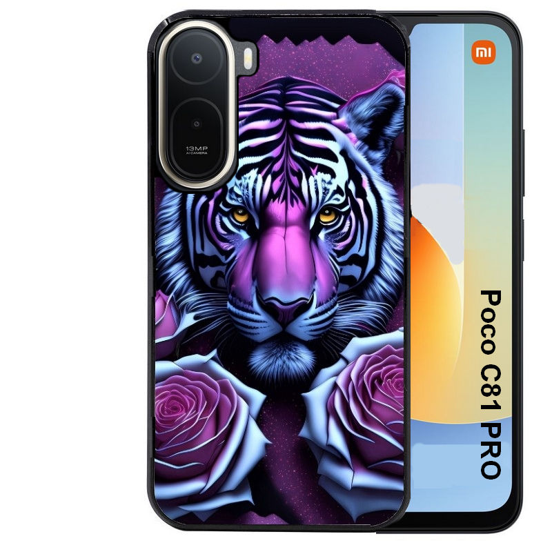 Coque pour POCO C81 PRO tigre UV