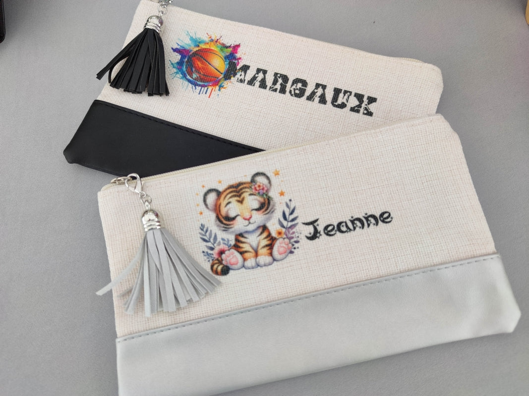 Pochette personnalisée motif Atsem formidable