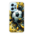 Coque taperso pour Redmi Note 12 4G 5G PRO 4G avec motif football personnalisee protection antichoc personnalisée