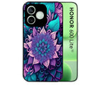 Coque pour Honor 600 LITE tropical mandala Fleur violet