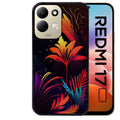 Coque pour Redmi 17 et 17C 4G 5G tropical jaune Fleur