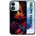 Coque pour Redmi Note 17 et PRO 4G 5G Max tropical jaune Fleur