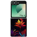 Coque pour Z FLIP 6 7 8 tropical jaune Fleur