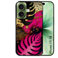 Coque pour Iphone 18 / PRO / PRO MAX / 18E tropical rose Fleur