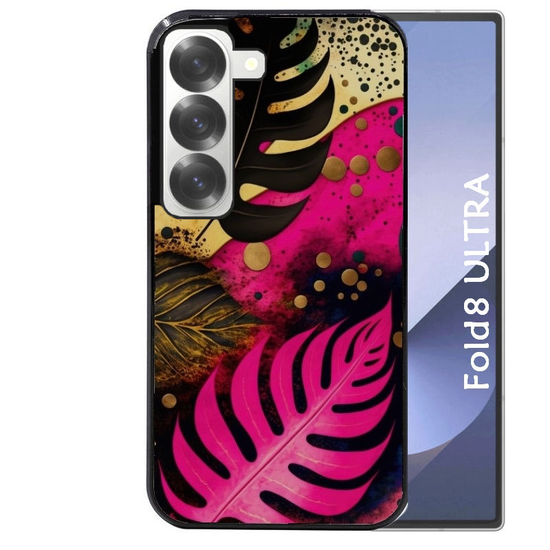 Coque pour Z Fold 8 / ULTRA tropical rose Fleur