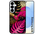 Coque pour Galaxy A08 A18 A28 A38 A58 tropical rose Fleur