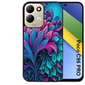 Coque pour POCO C95 PRO tropical violet Fleur