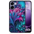 Coque pour Oppo A6 A6 A6K tropical violet Fleur