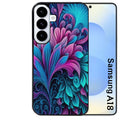 Coque pour Galaxy A08 A18 A28 A38 A58 tropical violet Fleur