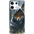 Coque taperso pour POCO M6 PRO 4G avec motif renard fox des bois protection antichoc personnalisée