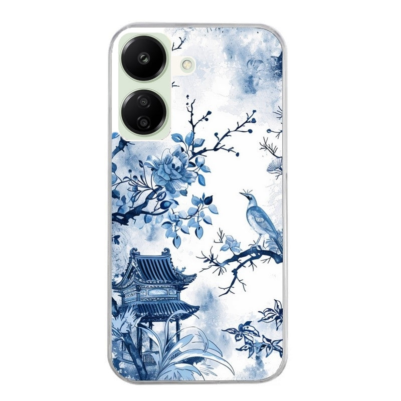Coque taperso pour POCO C65 4G avec motif japan art protection antichoc personnalisée