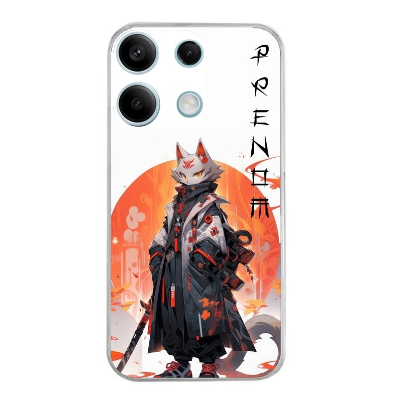 Coque taperso pour POCO M6 PRO 4G avec motif anime chat japan personnalise protection antichoc personnalisée