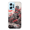 Coque taperso pour Redmi Note 12 4G 5G PRO 4G avec motif japan et temple protection antichoc personnalisée
