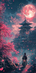 Samourai lune