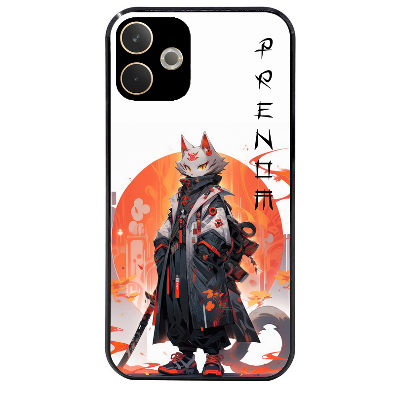 Coque noire taperso pour OPPO A5 PRO 4G et 5G avec motif anime chat japan personnalise protection antichoc personnalisée