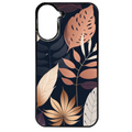 Coque noire taperso pour Redmi A5 4G avec motif jungle et feuilles protection antichoc personnalisée