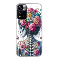 Coque taperso pour Redmi Note 11 4G PRO 5G 11S avec motif tete de mort calavera papillon protection antichoc personnalisée