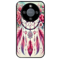 Coque noire taperso pour Magic 5 6 LITE et PRO avec motif dreamcatcher et papillon protection antichoc personnalisée