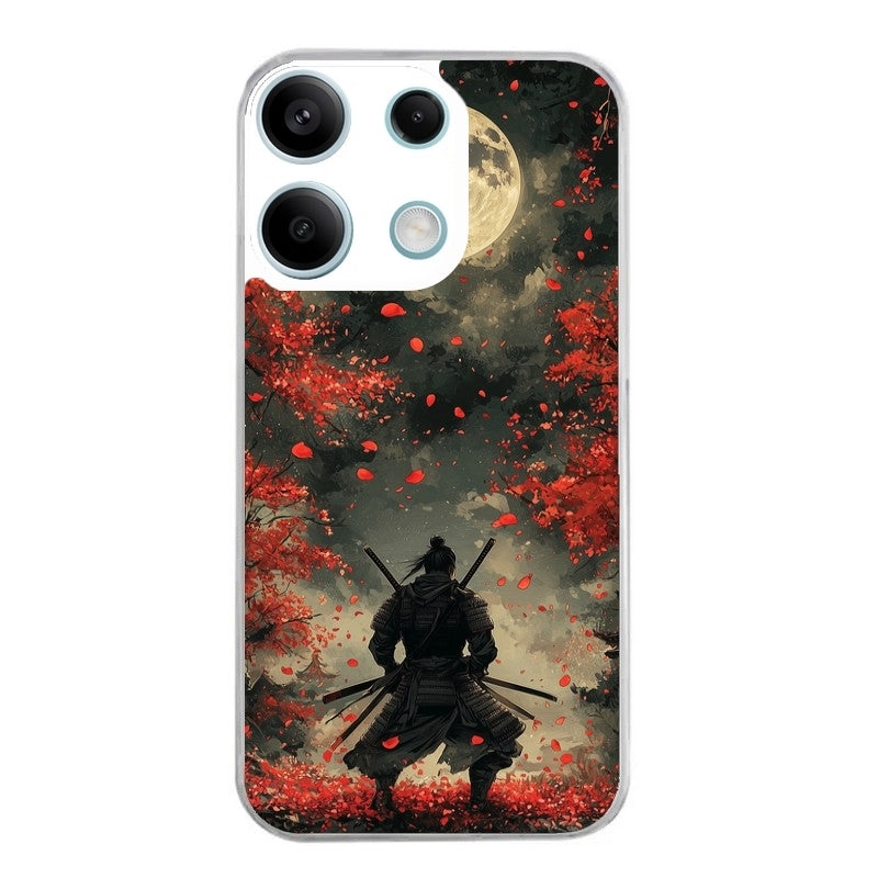 Coque taperso pour POCO X6 5G avec motif samourai et katana protection antichoc personnalisée